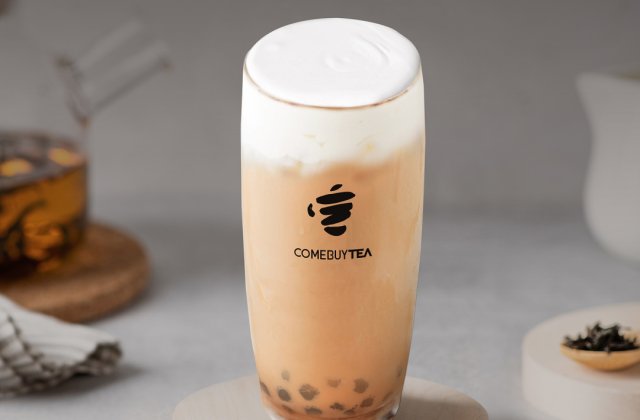 Evaporated Milk Roasted Oolong Tea + Creamccino + Kanten Crystal