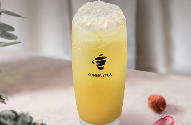 Lychee Oolong Tea + Aloe Vera