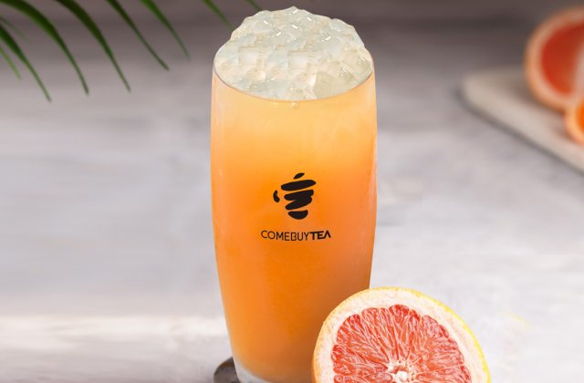 Grapefruit Oolong Tea + Aloe Vera